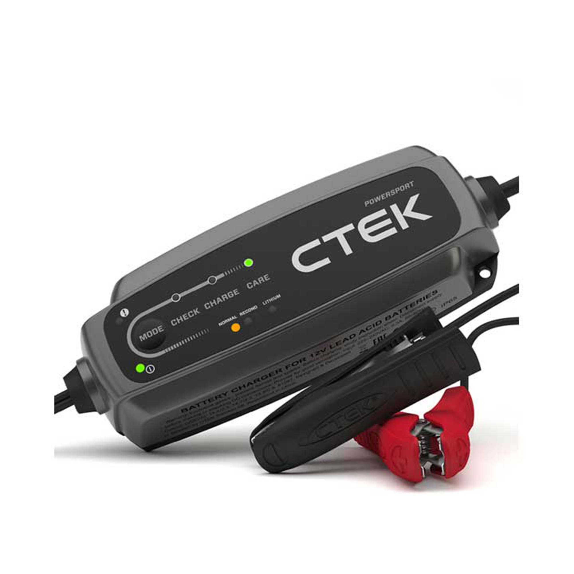 CTEK Power Battery Charger and Maintainer — 12V, 2.3A, Powersport Vehicles, Model# CTK40-339